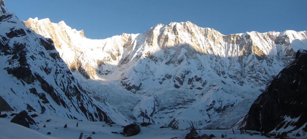 360 degree view from Annapurna Base Camp.